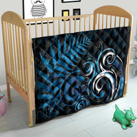 New Zealand Sea Week Quilt Maori Wave Pattern Ocean Blue LT05 - Polynesian Pride