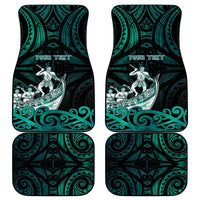 New Zealand Waka Racing Car Mats Maori Warriors