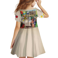 Samoa Culture Kid Short Sleeve Dress Embracing The Spirit