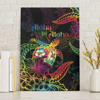 Hawaii Pride Canvas Wall Art Aloha Is Aloha