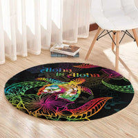 Hawaii Pride Round Carpet Aloha Is Aloha