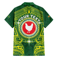 Personalized American Samoa Manua Cession Day Family Matching Off Shoulder Short Dress and Hawaiian Shirt Up Up The Moa