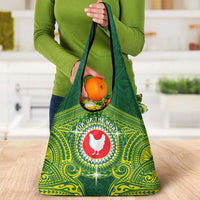 American Samoa Manua Cession Day Grocery Bag Up Up The Moa LT05 - Polynesian Pride