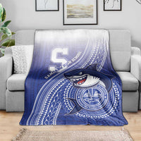 Samoana High School Blanket Polynesian Tribal Shark LT05 - Polynesian Pride