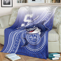 Samoana High School Blanket Polynesian Tribal Shark LT05 - Polynesian Pride