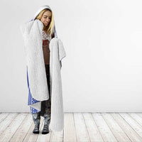 Samoana High School Hooded Blanket Polynesian Tribal Shark