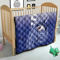 Samoana High School Quilt Polynesian Tribal Shark