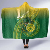 Leone High School Hooded Blanket Leone Lion