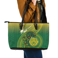 Leone High School Leather Tote Bag Leone Lion LT05 - Polynesian Pride