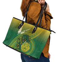 Leone High School Leather Tote Bag Leone Lion LT05 - Polynesian Pride