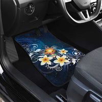 Hawaii Honu Car Mats Polynesian Curves Plumeria - Polynesian Pride