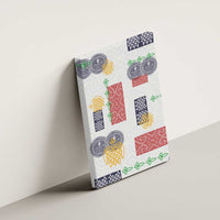 Vintage Lapita Canvas Wall Art Iconic Double Face Pattern