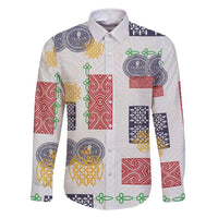 Vintage Lapita Family Matching Mermaid Dress and Hawaiian Shirt Iconic Double Face Pattern