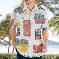 Vintage Lapita Hawaiian Shirt Iconic Double Face Pattern