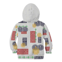 Vintage Lapita Kid Hoodie Iconic Double Face Pattern