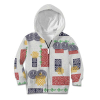 Vintage Lapita Kid Hoodie Iconic Double Face Pattern