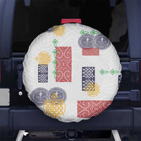 Vintage Lapita Spare Tire Cover Iconic Double Face Pattern