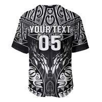 Custom New Zealand Fishing Baseball Jersey Aotearoa Maori Koru - Polynesian Pride