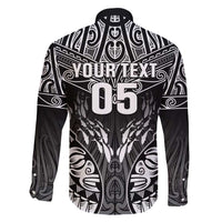 Custom New Zealand Fishing Family Matching Tank Maxi Dress and Hawaiian Shirt Aotearoa Maori Koru - Polynesian Pride