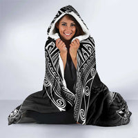 Custom New Zealand Fishing Hooded Blanket Aotearoa Maori Koru - Polynesian Pride