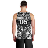 Custom New Zealand Fishing Men Tank Top Aotearoa Maori Koru LT05 - Polynesian Pride