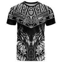 Custom New Zealand Fishing T Shirt Aotearoa Maori Koru LT05 Black - Polynesian Pride