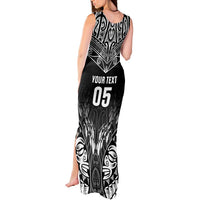 Custom New Zealand Fishing Tank Maxi Dress Aotearoa Maori Koru - Polynesian Pride