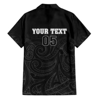 Custom New Zealand Marathon Family Matching Tank Maxi Dress and Hawaiian Shirt Maori Style LT05 - Polynesian Pride