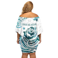 New Zealand Aotearoa Hari Ra Mama Off Shoulder Short Dress A Mother's Love Is Like No Otter