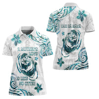New Zealand Aotearoa Hari Ra Mama Women Polo Shirt A Mother's Love Is Like No Otter