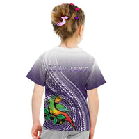 Personalized Manua High School Kid T Shirt Polynesian Tribal Pattern LT05 - Polynesian Pride