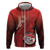 Personalized Fagaitua High School Hoodie Polynesian Tribal Pattern