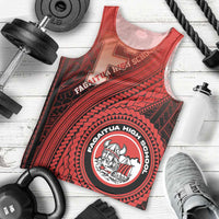 Personalized Fagaitua High School Men Tank Top Polynesian Tribal Pattern
