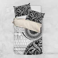 New Zealand White Maori Koru Simple Style Bedding Set