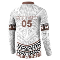 Fiji Rugby Custom Button Sweatshirt Fijian Bati Go Champions
