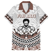 Fiji Rugby Custom Family Matching Short Sleeve Bodycon Dress and Hawaiian Shirt Fijian Bati Go Champions