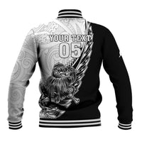 New Zealand Kiwi Rugby Custom Baseball Jacket Go Champions Maori Pattern LT05 - Polynesian Pride