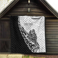 New Zealand Kiwi Rugby Custom Quilt Go Champions Maori Pattern LT05 - Polynesian Pride