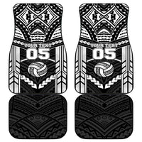 Custom Polynesia Beach Volleyball Car Mats Polynesian Tribal Pattern - Polynesian Pride