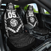 Custom Polynesia Beach Volleyball Car Seat Cover Polynesian Tribal Pattern - Polynesian Pride