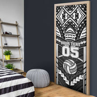 Custom Polynesia Beach Volleyball Door Cover Polynesian Tribal Pattern LT05 - Polynesian Pride