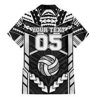 Custom Polynesia Beach Volleyball Family Matching Mermaid Dress and Hawaiian Shirt Polynesian Tribal Pattern LT05 - Polynesian Pride