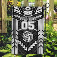 Custom Polynesia Beach Volleyball Garden Flag Polynesian Tribal Pattern - Polynesian Pride