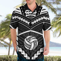 Custom Polynesia Beach Volleyball Hawaiian Shirt Polynesian Tribal Pattern - Polynesian Pride