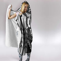 Custom Polynesia Beach Volleyball Hooded Blanket Polynesian Tribal Pattern - Polynesian Pride