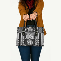 Custom Polynesia Beach Volleyball Leather Bag Polynesian Tribal Pattern LT05 - Polynesian Pride