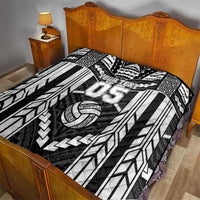 Custom Polynesia Beach Volleyball Quilt Polynesian Tribal Pattern - Polynesian Pride