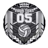 Custom Polynesia Beach Volleyball Spare Tire Cover Polynesian Tribal Pattern - Polynesian Pride