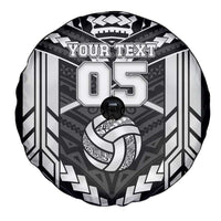Custom Polynesia Beach Volleyball Spare Tire Cover Polynesian Tribal Pattern - Polynesian Pride