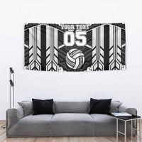 Custom Polynesia Beach Volleyball Tapestry Polynesian Tribal Pattern - Polynesian Pride